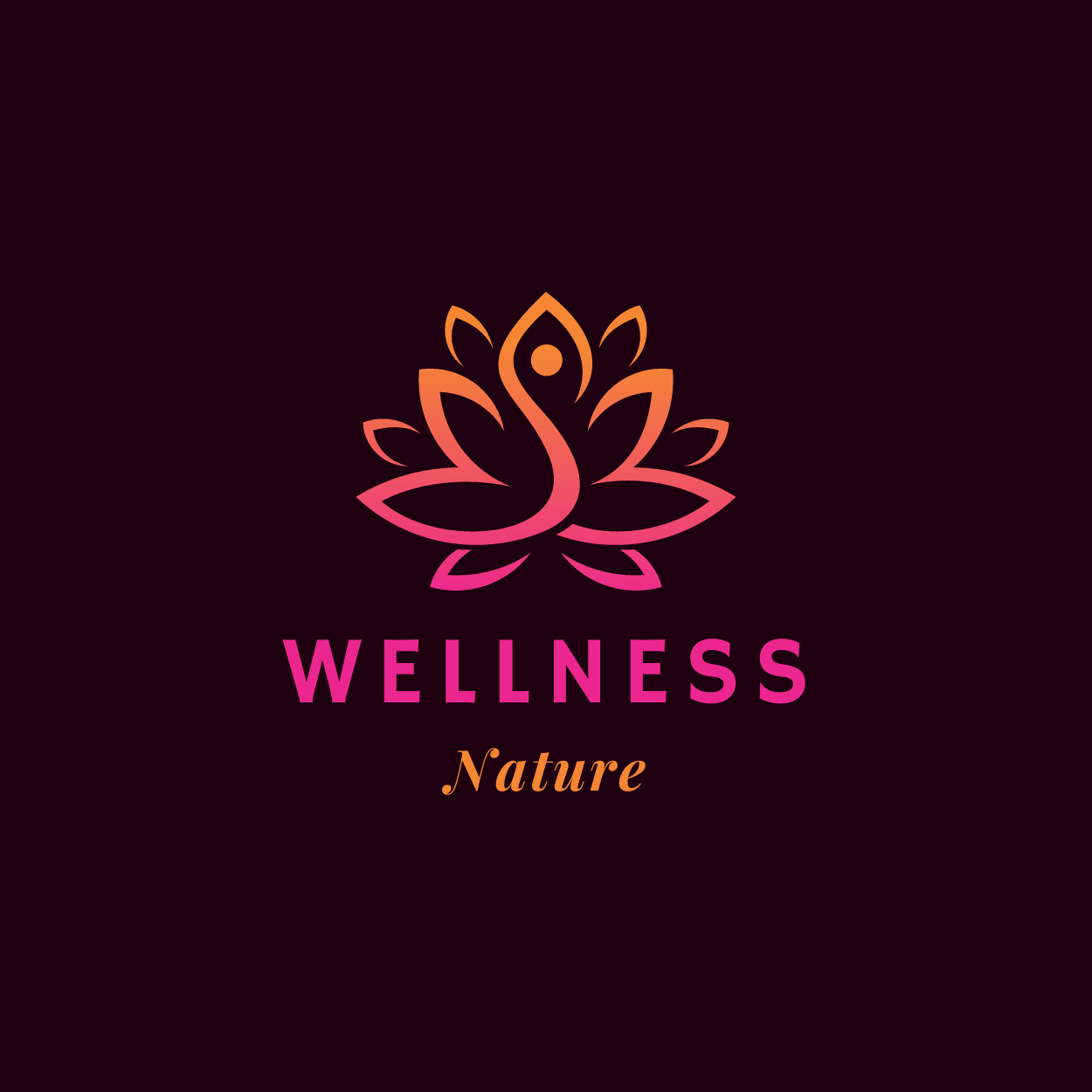 people with leaf for yoga logo design