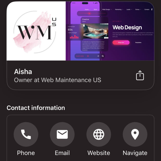 digital business card