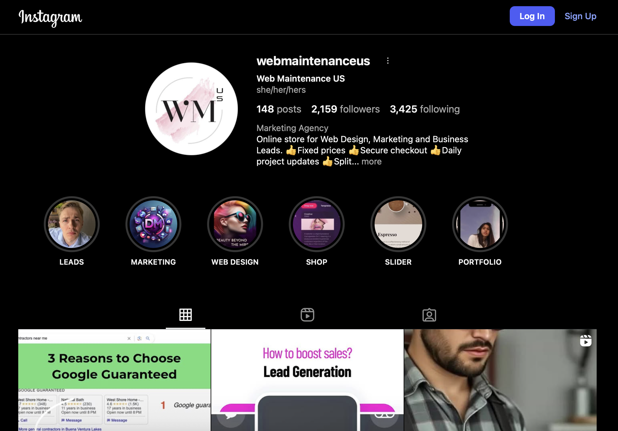 instagram marketing services