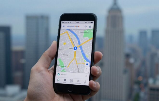 Claiming a business on Google Maps.