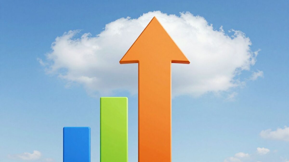 Ecommerce lead generation growth arrow