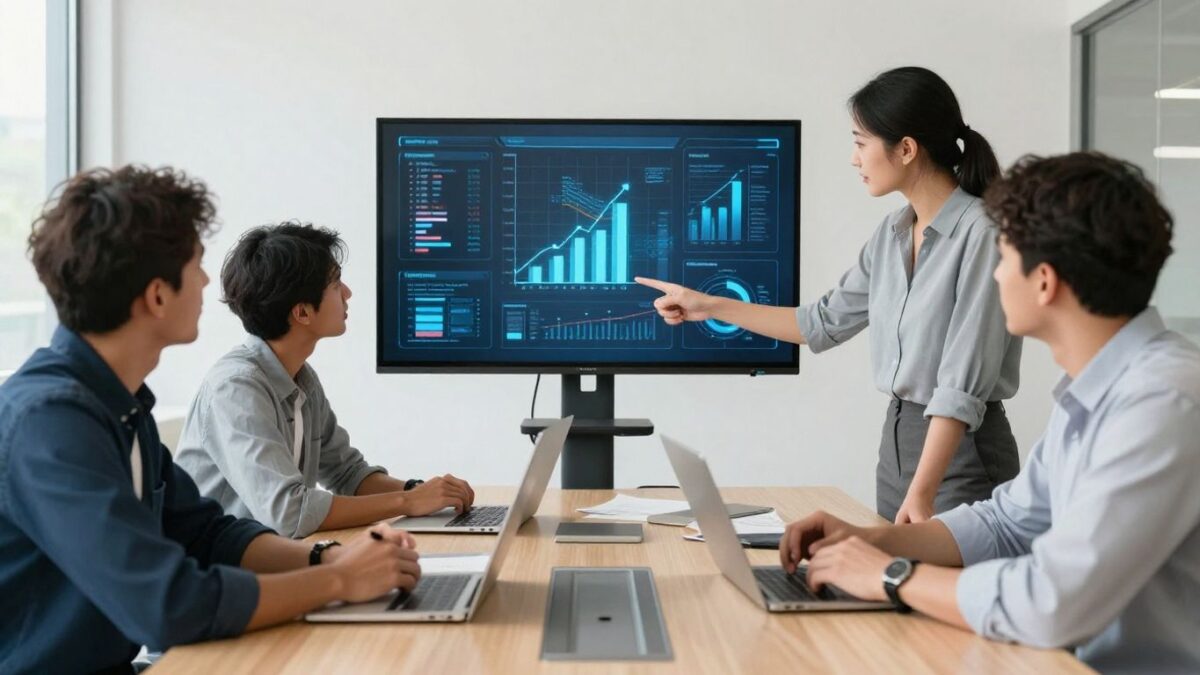 Business growth through digital marketing agency collaboration.